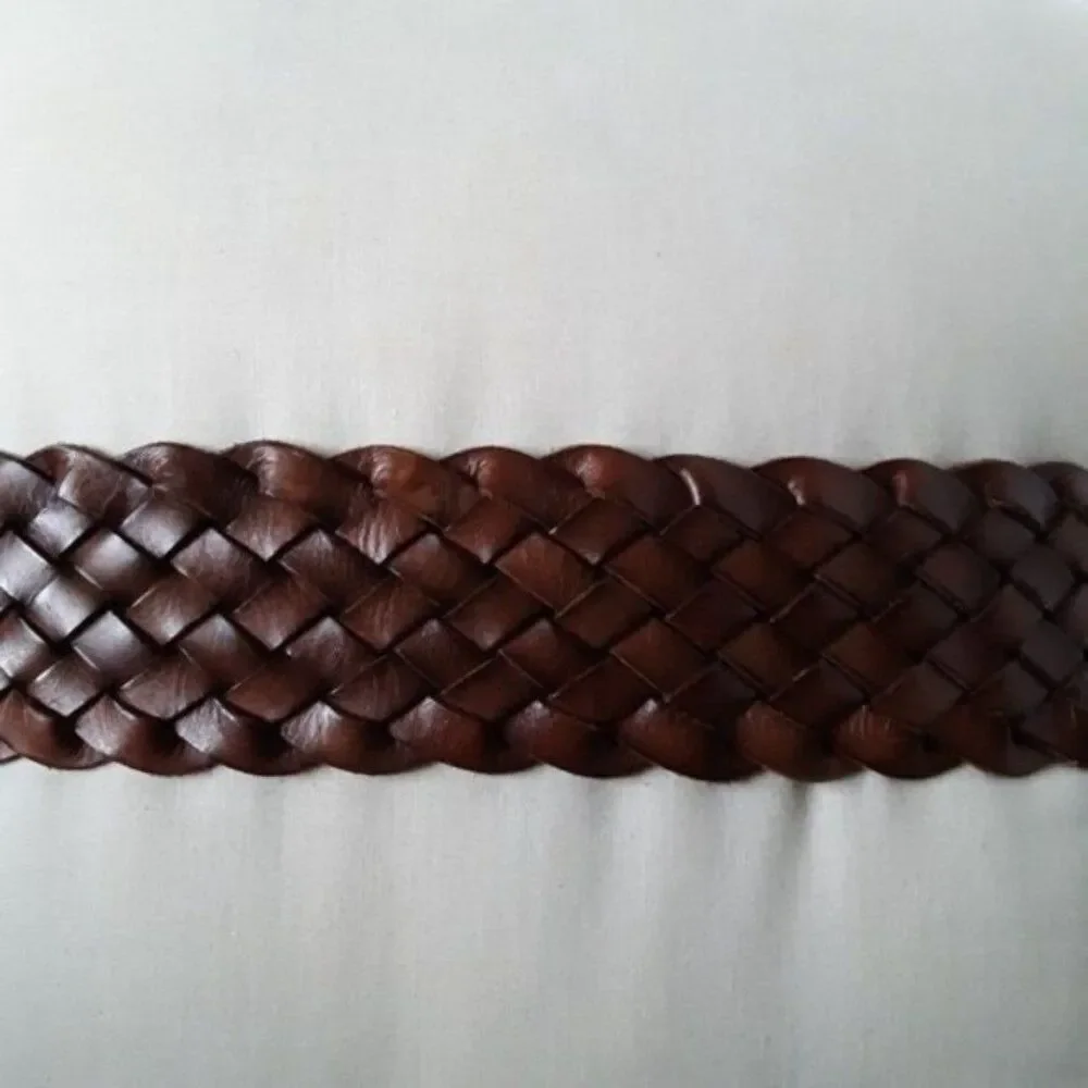 Woven Leather Belt size S